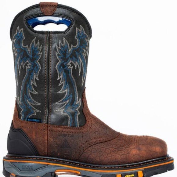 Cody James Men's Decimator Western Work Boots - Picture 2 of 6